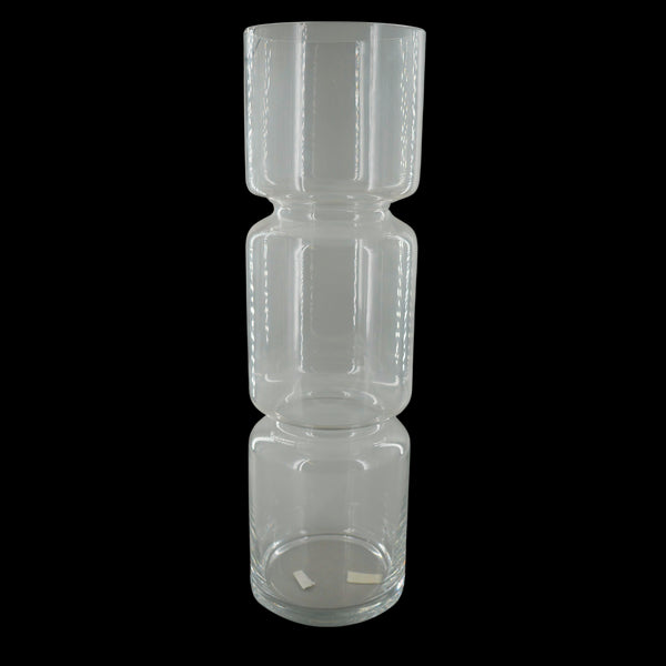 West, Vase, dia11,5xH40cm, Clear