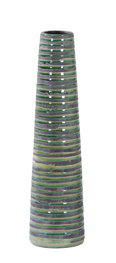 Creek, Vase, dia12,5xH49xW12,5cm, Green (grön)