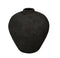 Toscana, Vase, dia27xH30cm, Black black