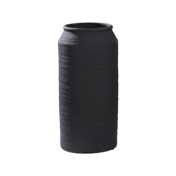 Jagger, Vase, dia25xH52cm, Sandy Black