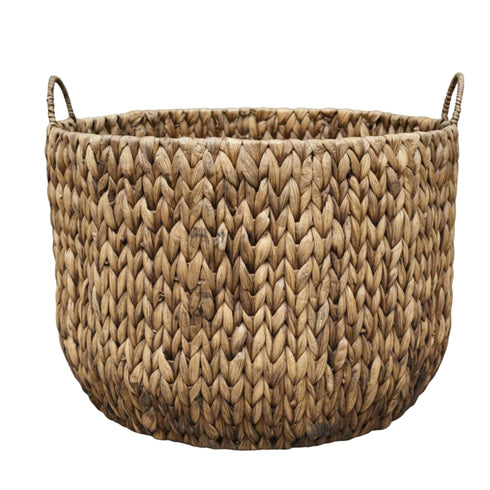 Woven, Basket, dia51/43xH41.5/37cm, Dark Brown