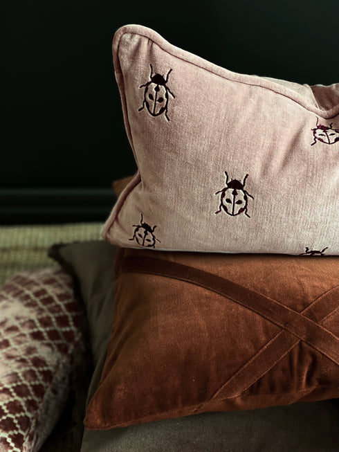 Malva, Cushion Cover, H50xW50cm, Cognac