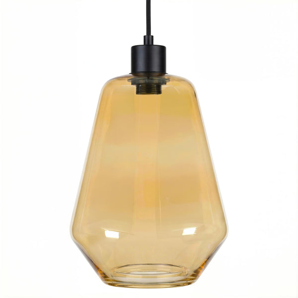 Platon, Lamp, dia22xH32,5cm, Brown