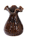 Nord, Vase, dia18xH25xW18cm, Dark Brown (mörkbrun)/Cocoa Brown