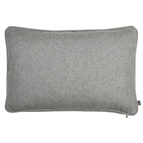 Mosse, Cushion Cover, 40x60, Grey, piping