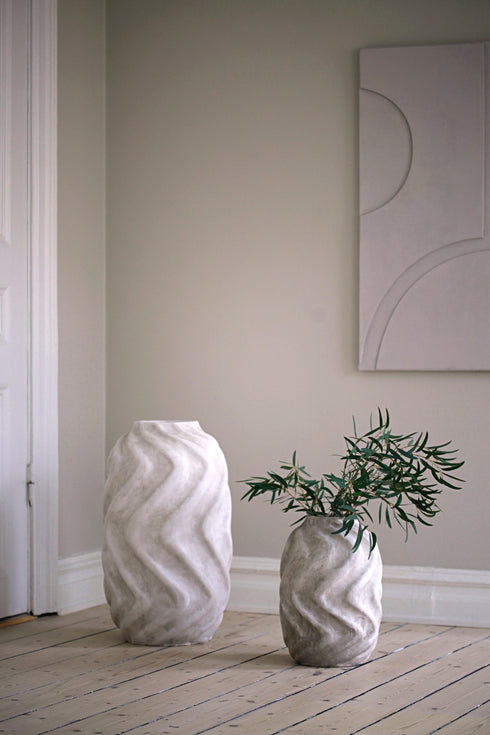 Icon, Painting, H100xW70cm, Lt greige