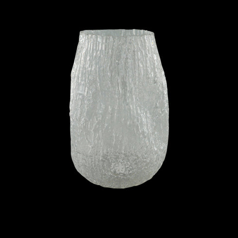 Lotus, Vase, dia20xH30cm, Clear