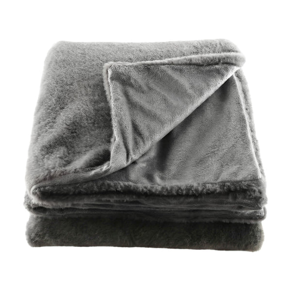 Fuzzy, Throw, L150xW130cm, Grey
