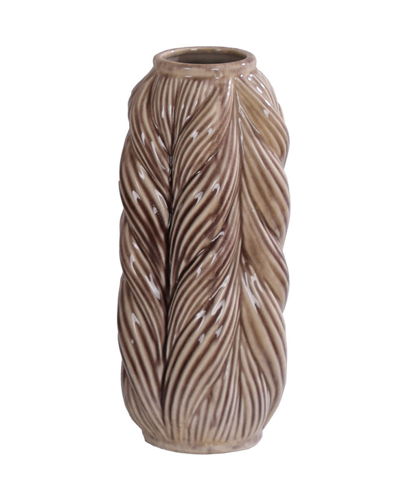 Oldfield, Vase, dia17.5xH38.5cm, Light brown