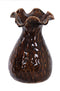 Nord, Vase, dia21,5xH33,5xW21,5cm, Dark Brown (mörkbrun)/Cocoa Brown