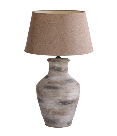 Solva, Lamp base, dia29xH54cm, Grey