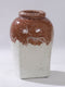Boulder, Vase, dia20xH29xW20cm, Beige/Brown