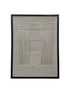 Meadow, Thread Art, L60H80xW3cm, Off White/Antique White