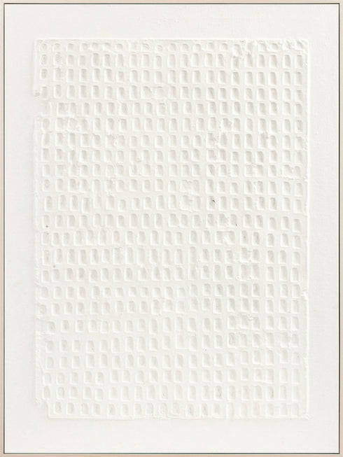 Print, 3D PaperXPaint, H80xW60xD3,2cm, White