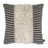 Lisboa, Cushion cover, H45xW45cm, Black/Beige