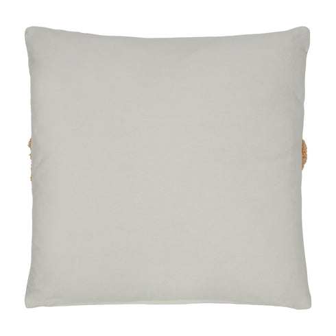Poppy, Cushion Cover, H45xW45cm, Natural Beige/Sky Blue/Burned Yellow/ White