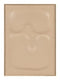 Elena, 3D, PaperXPaint, H70xW50xD3,8cm, Sand