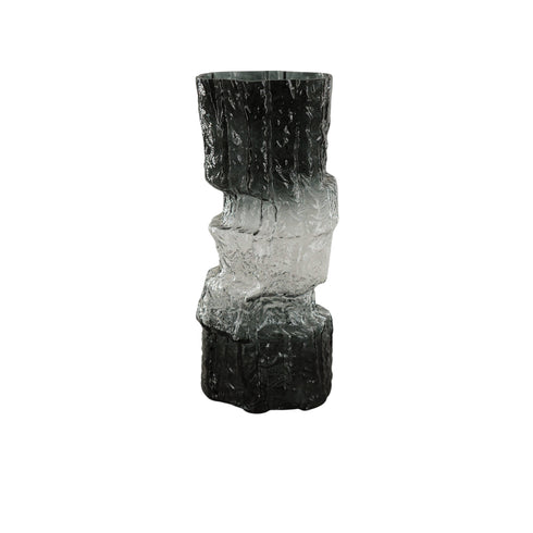 Philippa, Vase, dia13xH30cm, Dark Grey (mörkgrå)/Elephant Grey/Dk Grey Melange