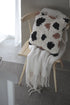 Point, Cushion Cover, H45xW45cm, Off White/Black/Pink