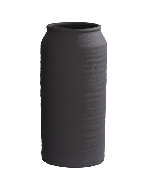 Jagger, Vase, dia25xH52cm, Dark Brown