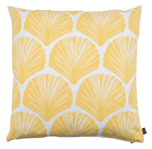 Helix, Cushion Cover, W50xL50cm, Interstellar Yellow/White