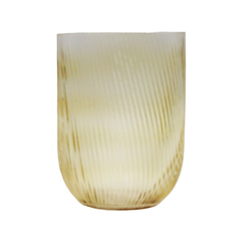 Bliss, Candle Holder, dia15xH20cm, Brown