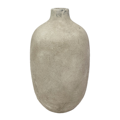 Alesso, Vase, dia25xH43cm, Sandy grey
