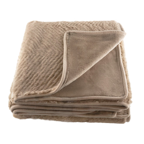 Embrace, Throw, L150xW130cm, Taupe