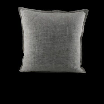 Hollie, Cushion cover, L45xW45cm, Dark Grey (mörkgrå)/Elephant Grey/Dk Grey Melange