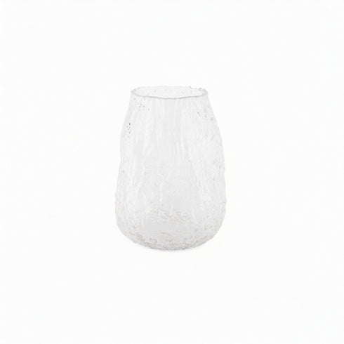 Lotus, Vase, dia20xH30cm, Clear