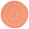 Pampas, Carpet, dia150cm, Coral Red