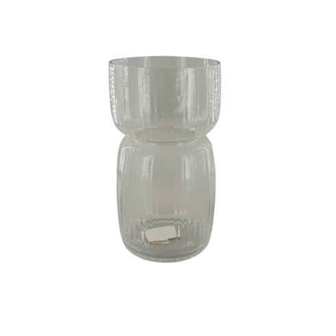 Zest, Vase, dia15xH28cm, Clear