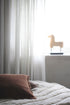 Freya, Cushion Cover, H50xW50cm, Cognac, Fringes