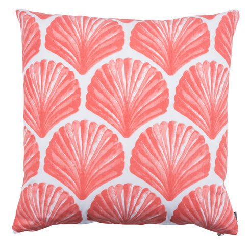 Helix, Cushion Cover, W50xL50cm, Dusty Coral/White