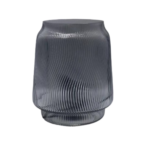 Karla, Table lamp, H26xW22xD18cm, Smoke