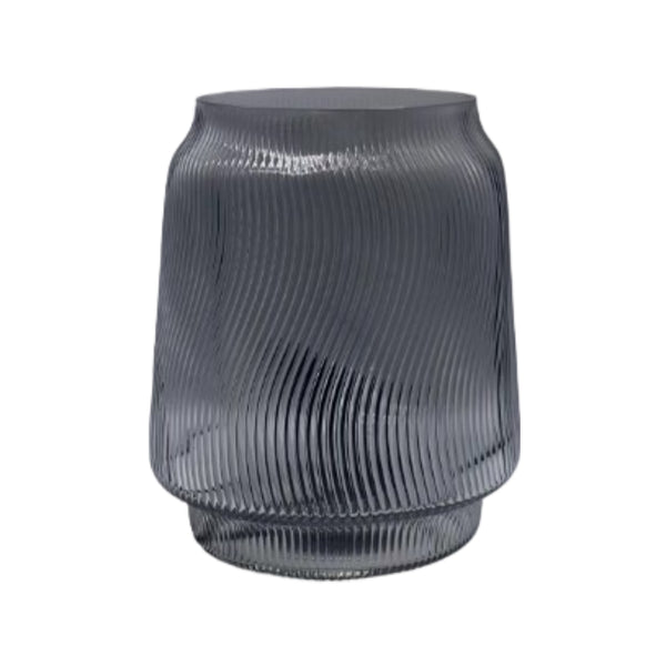 Karla, Table lamp, H26xW22xD18cm, Smoke