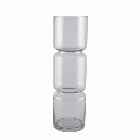 West, Vase, dia11,5xH40cm, Grey