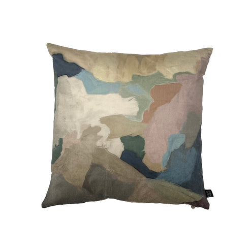Paysage, Cushion cover, H50xW50cm, Multicolor