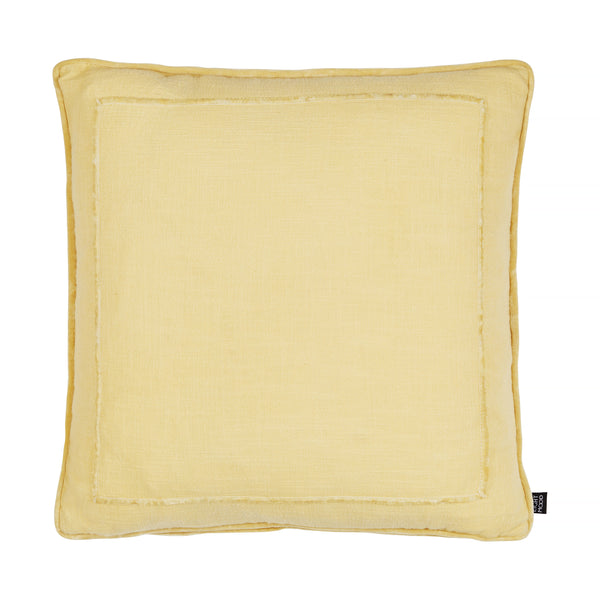 Squadro, Cushion Cover, H50xW50cm, Honey, Piping