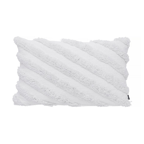 Maryam, Cushion Cover, H30xW50cm, Crisp White