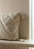 Bohemian, Cushion Cover, H45xW45cm, Natural, Thassels