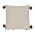 Vero, Cushion Cover, H50xW50cm, Sand/Black, Thassels