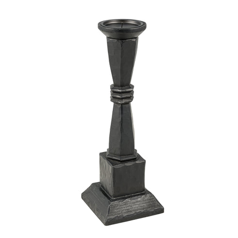 Colosso, Candle Holder, H37xW12xD12cm, Black