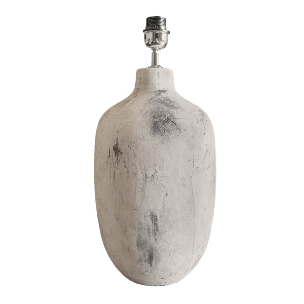 Alesso, Table Lamp, dia23xH54cm, White Patina