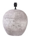 Nestle, Lamp base, dia38,5xH49,5xW38,5cm, Grey (grå)Metallic/Natural Grey/Silver