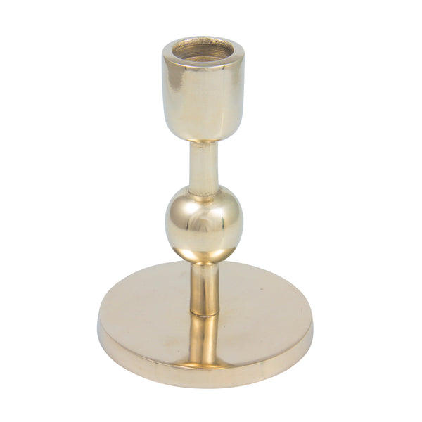 Edgar, Candlestick, dia9xH13 cm, Gold