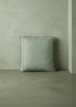 Squadro, Cushion Cover, H50xW50cm, Sage Green, Piping
