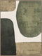 Silas, Painting, H120xW90xD3,8cm, Green