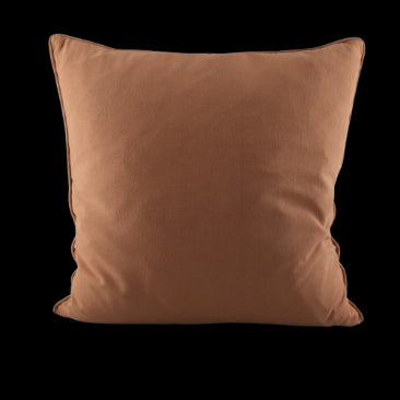 Mary, Cushion cover, L50xW50cm, Taupe (mullvad)/Dark taupe/Light taupe