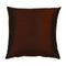 Dupion, Cushion Cover, Brown, 50 x 50 cm, Plain